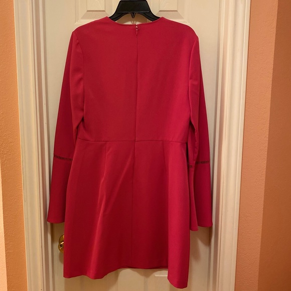 Pink Charles Henry long sleeve dress - Picture 2 of 4